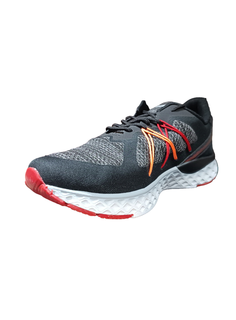 ZAPATILLA DEPORTIVA HOMBRE NEGRO ROJO NARANJA 7812-2
