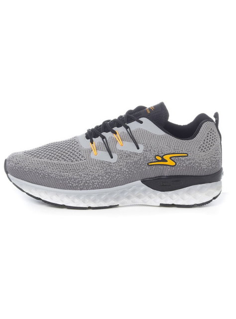 ZAPATILLA DEPORTIVA HOMBRE CENIZA NARANJA 7811-2