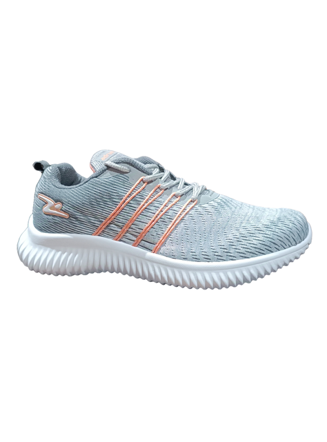 ZAPATILLA DEPORTIVA MUJER GRIS SALMÓN 8711-1