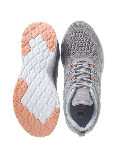 ZAPATILLA MUJER CENIZA GRAFITO SALMON 7811-4