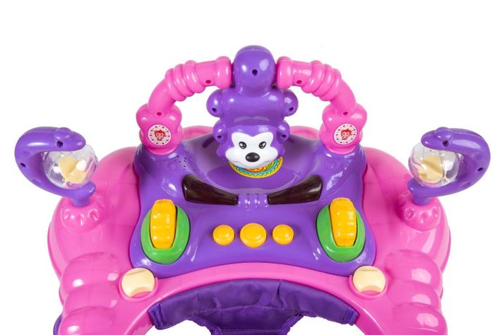 Andador Con Freno Monkey Purple-2