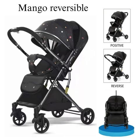 Coche Paseo V6 Diamond Reversible-2