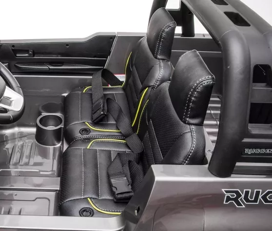 Auto Toyota Hilux Rugged X 12V Grey Pintura Real-1