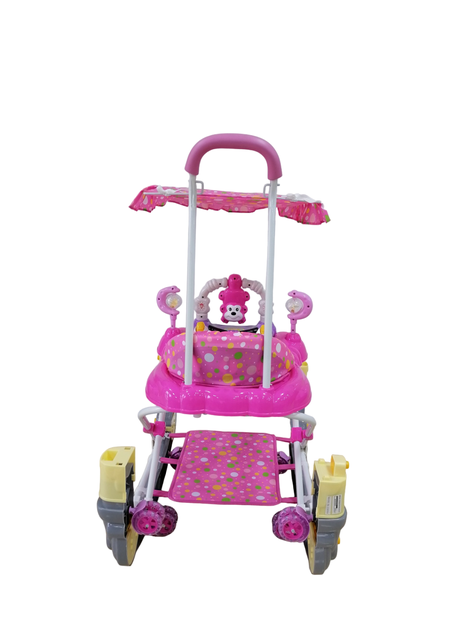 Andador Monkey Mecedor Pink-6