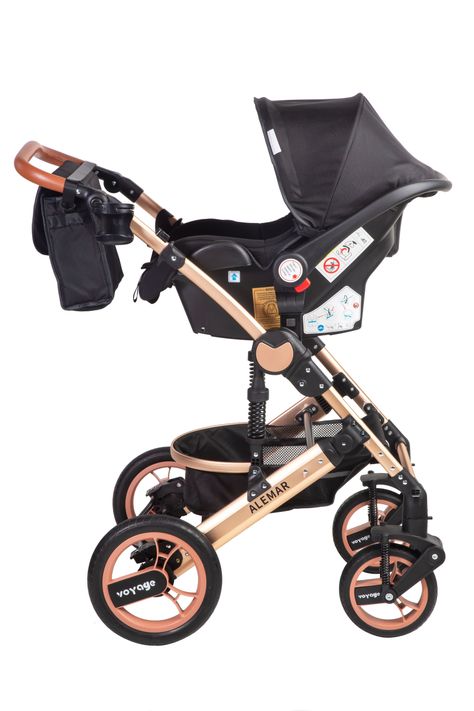 Coche Travel System Alemar Black-2