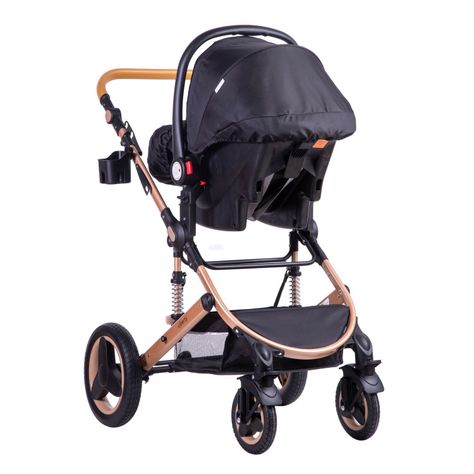 Coche Travel System Liberty Black-1