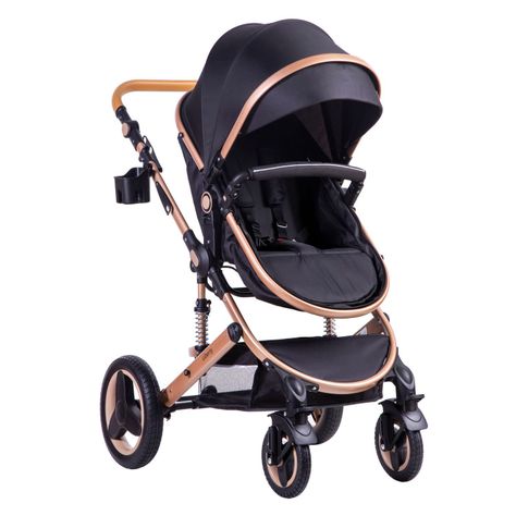 Coche Travel System Liberty Black-2