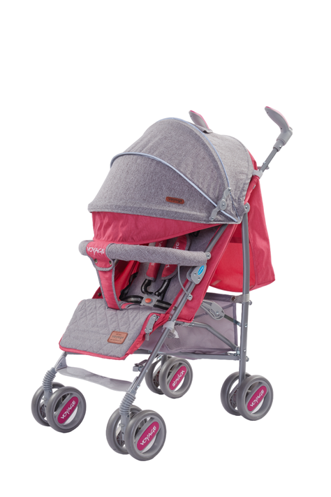 Coche Paseo Hércules Fucsia-1