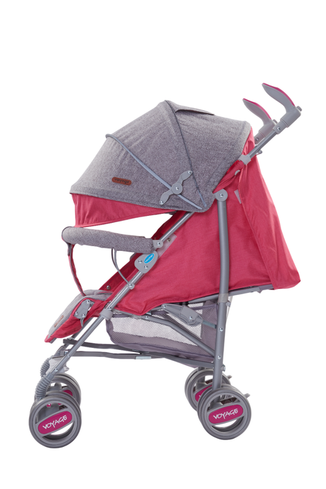Coche Paseo Hércules Fucsia-5
