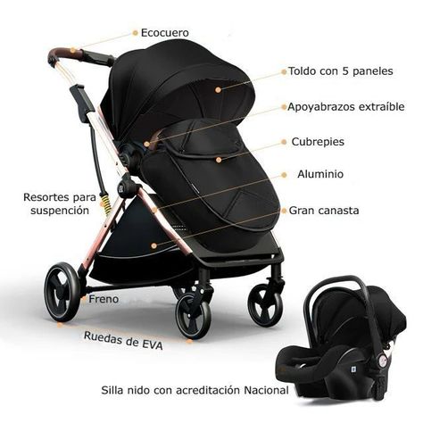 Coche Travel System Nebula Space-5