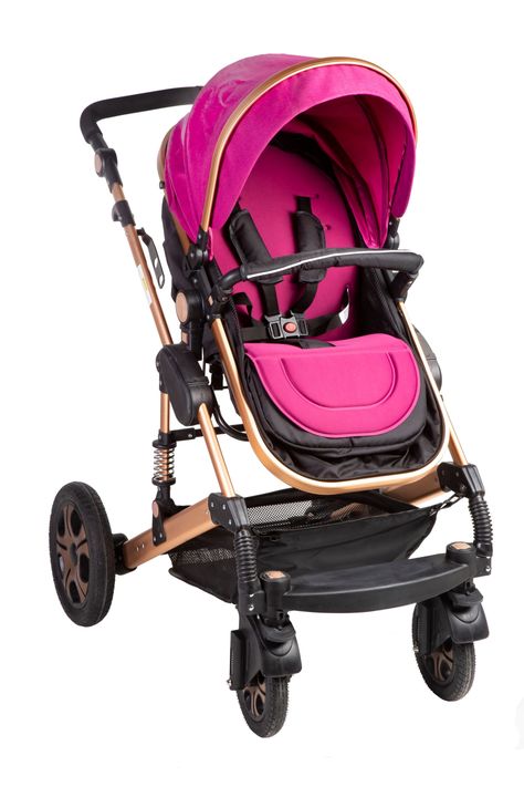 Coche Travel System Zeus Fucsia-3