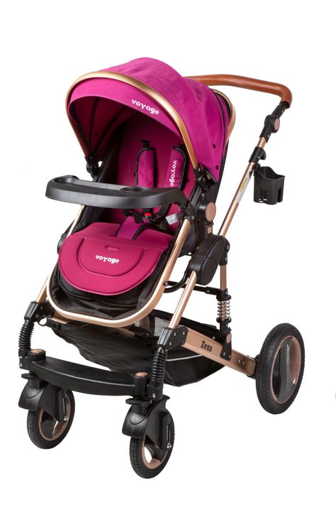 Coche Travel System Zeus Fucsia-4