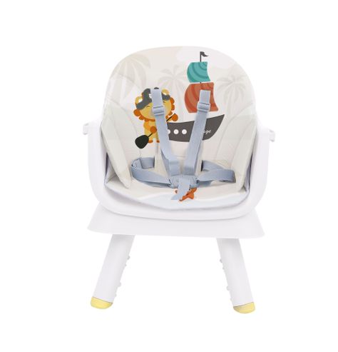 Silla de comer multifuncional 6 en 1 voyage  fucsia -3
