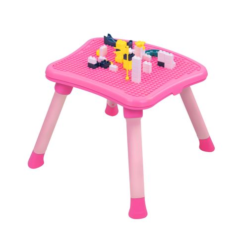 Silla de comer multifuncional 6 en 1 voyage  fucsia -2