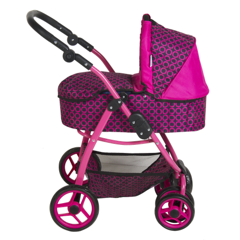 coche muñeca BEBESTAR zeus pink-1