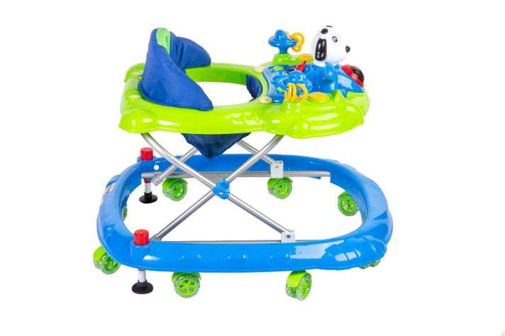 Andador Con Freno Dog Blue-1