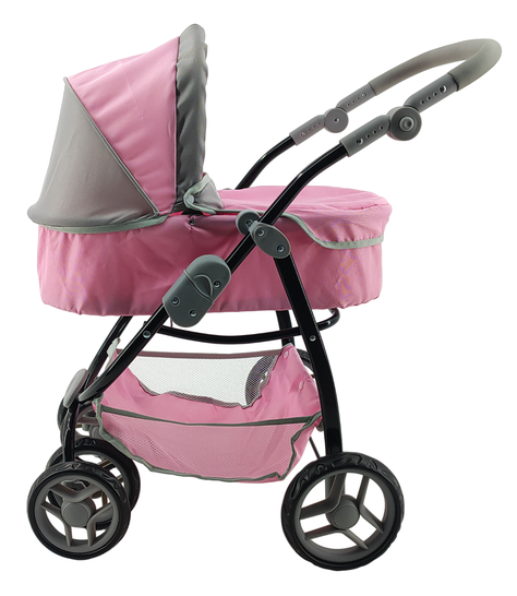 Coche Muñeca Formato Real Zeus Pink-6
