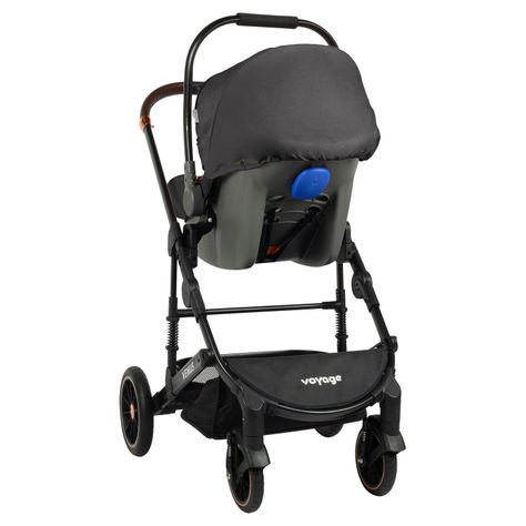 Coche Travel System Venus Black 2 en 1-2