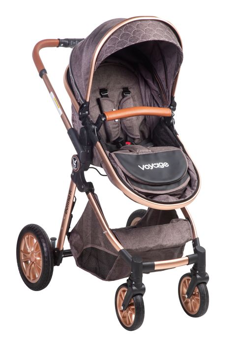 Coche Travel System Bolina Chocolate-2