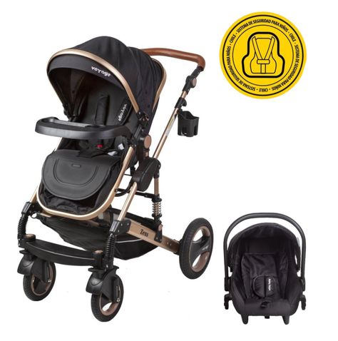 Coche Voyage Zeus Con Silla DE AUTO black-0