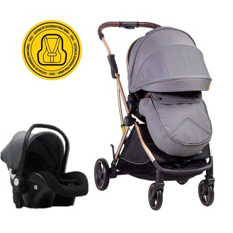 Coche Travel System Nebula Grey-0