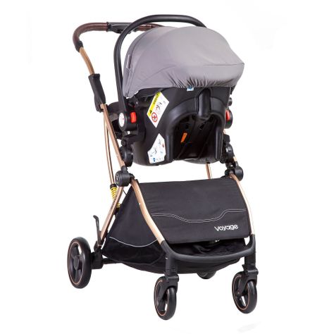 Coche Travel System Nebula Grey-3