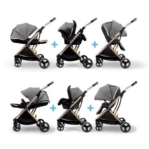 Coche Travel System Nebula Grey-5