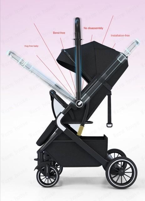 COCHE DE PASEO VOYAGE K-3 REVERSIBLE NEGRO-5