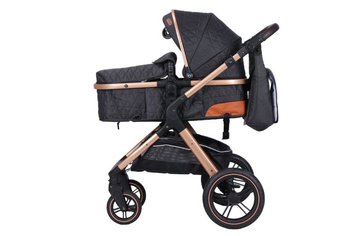 Coche Travel Sytem X1 Black con Silla Certificada-2