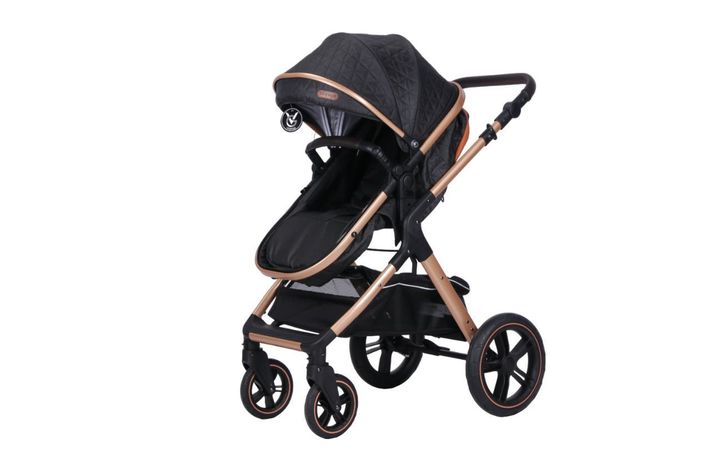 Coche Travel Sytem X1 Black con Silla Certificada-4