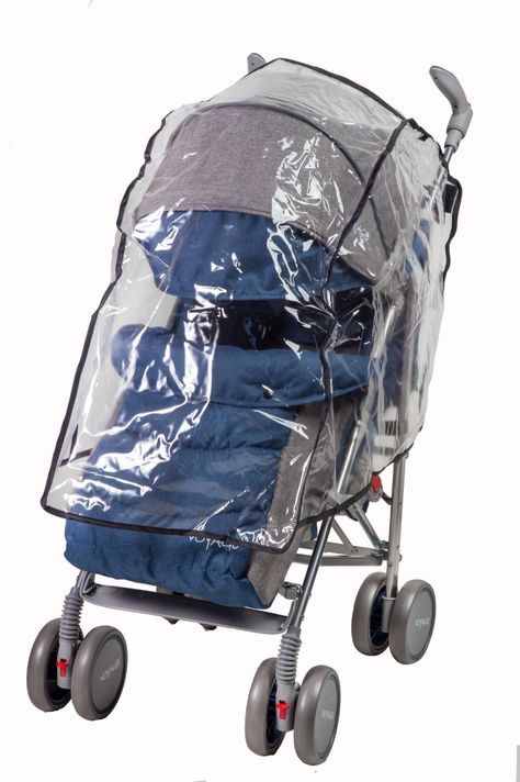 Coche Paseo Hawk + Protector Blue-0