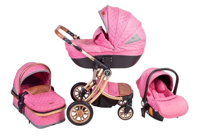 Coche Travel System Dalian Pink-0