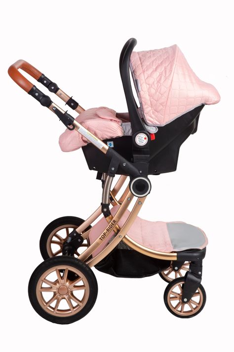 Coche Travel system Top Rider Pink-3