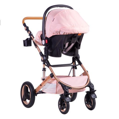 Coche Travel System Liberty Pink-1