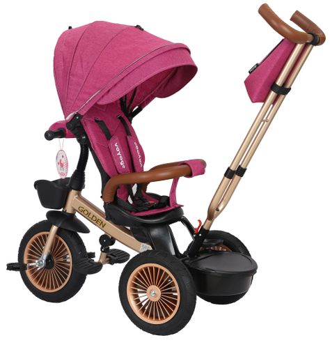 Triciclo para niños voyage golden  pink-2