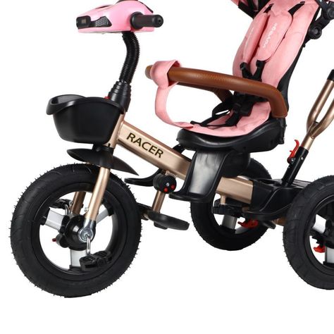Triciclo Racer Pink 360 Con Reclinación y Bluetooth-1