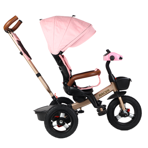 Triciclo Racer Pink 360 Con Reclinación y Bluetooth-3