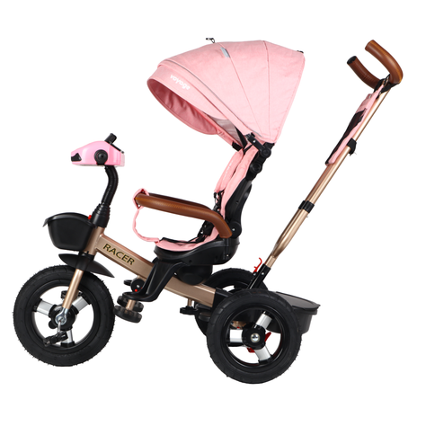 Triciclo Racer Pink 360 Con Reclinación y Bluetooth-5