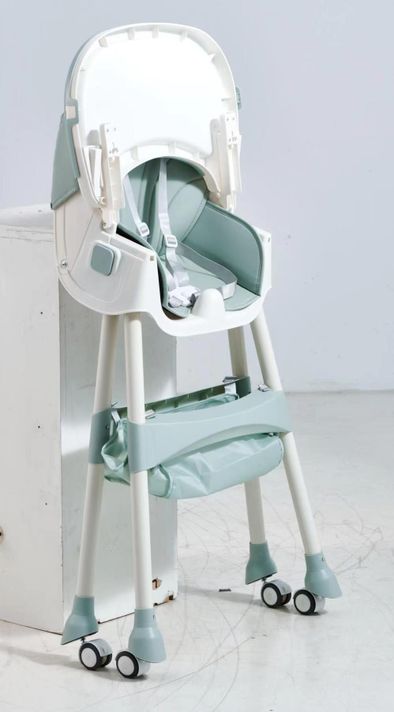 Silla de comer  2 en1 voyage snak blue-4