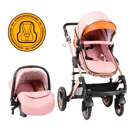 Coche Travel System Zeus Limited Pink-0