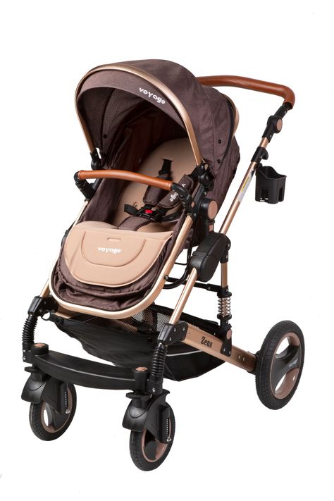 Coche Travel System Zeus Brown-0