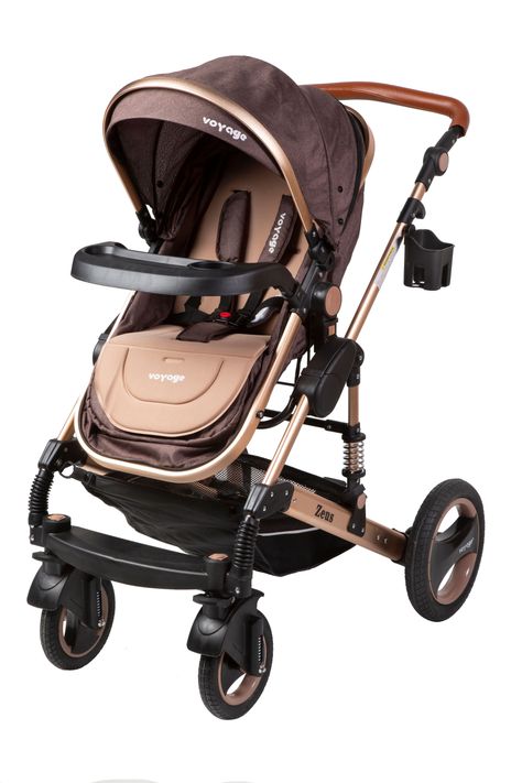 Coche Travel System Zeus Brown-3