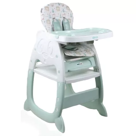 Silla de comer 3 en 1 voyage panda green-0