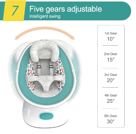 Mecedora  voyage vgc-900 bluetooth (con enchufe o pilas)-3