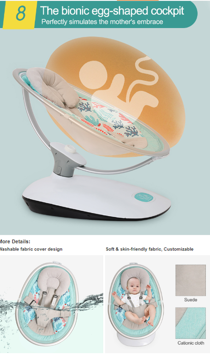 Mecedora  voyage vgc-900 bluetooth (con enchufe o pilas)-5