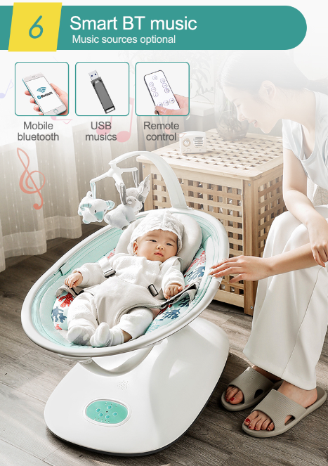 Mecedora  voyage vgc-900 bluetooth (con enchufe o pilas)-7