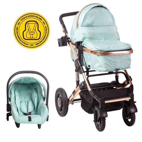 Coche Travel System Seul Green-0
