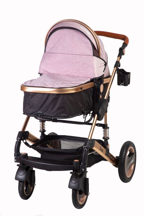 Coche Travel System Zeus Palo Rosa-3
