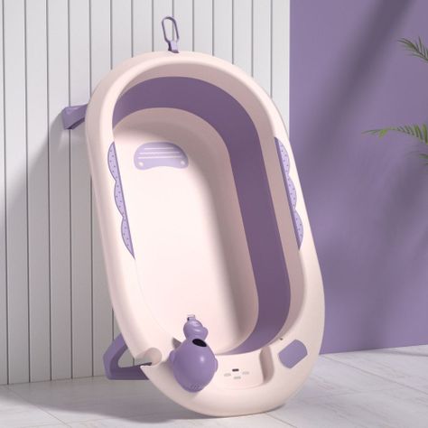 BAÑERA VOAYGE VG-008 CON COJIN Y TERMOMETRO PURPLE-2