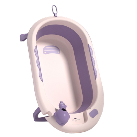 BAÑERA VOAYGE VG-008 CON COJIN Y TERMOMETRO PURPLE-1